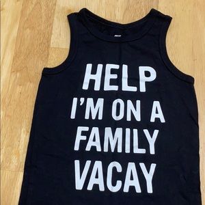 Little boys size xs-4 tank top